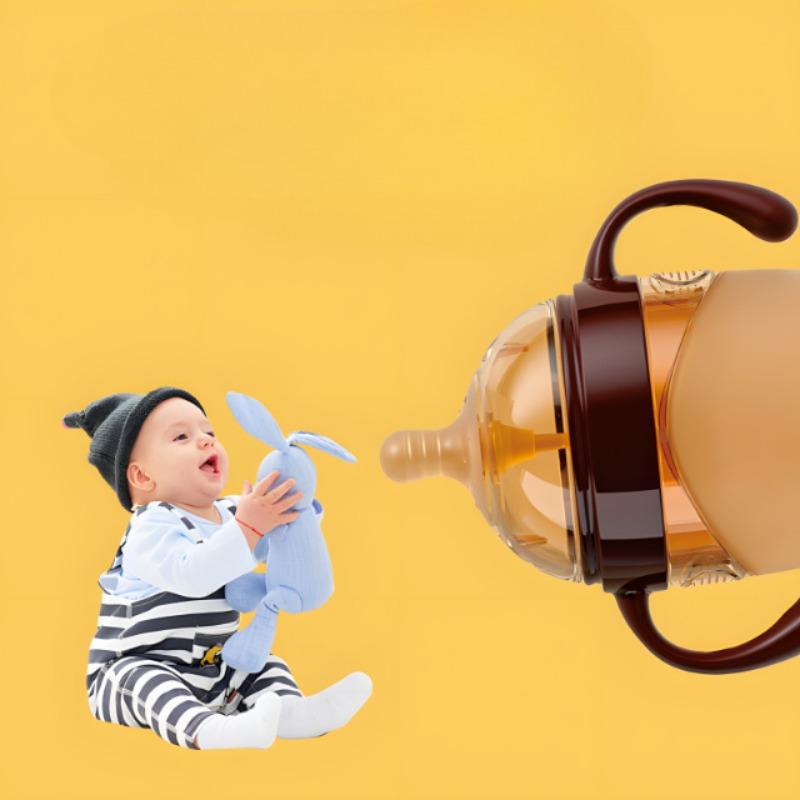 Детские товары, бутылочка-пустышка широкого диаметра, чашка для детского напитка, силиконовая бутылочка, нано-серебряная бутылочка, против метеоризма