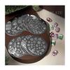 Christmas Nail Art Stamping Plates Set 9pcs Snowflake Elk Tree Design Salon Use