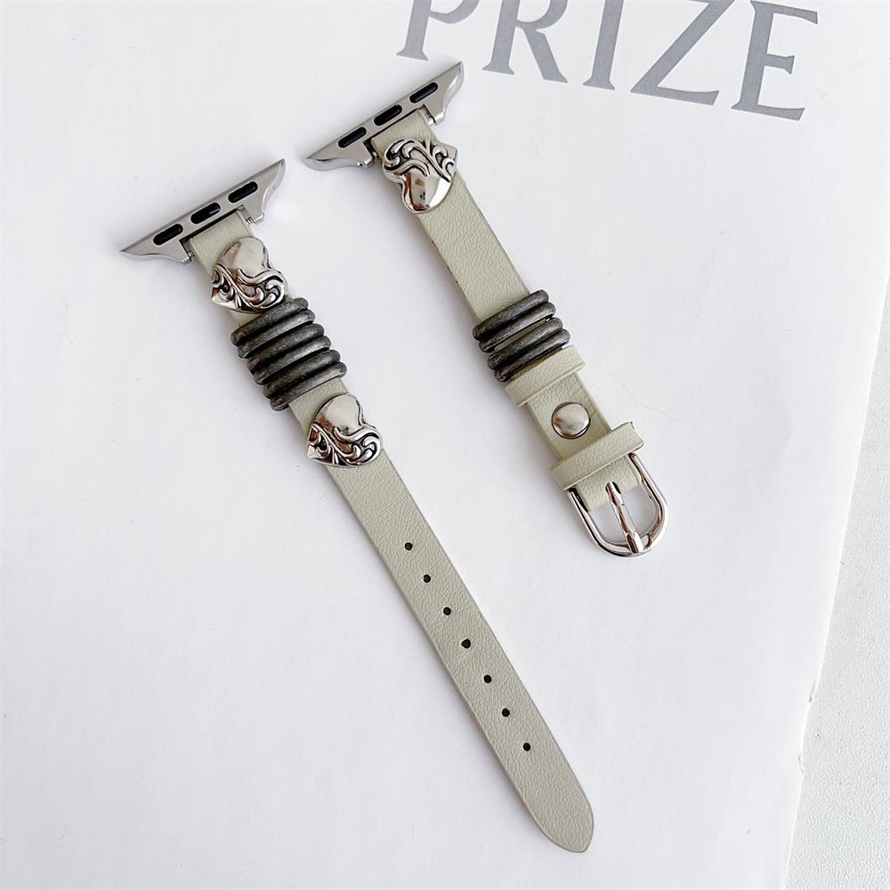 Ремешок для часов из натуральной кожи из телячьей кожи 38 мм, 40 мм, 41 мм для iwatch 8, 7, 6, 5, 4, 3 SE, сменный ремешок на запястье, 42 мм, 44 мм, 45 мм для Apple Watch