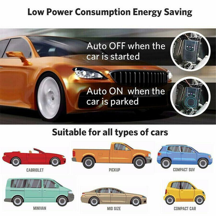 Car Vehicle UltraSonic Under Hood Mice Rat Pest Repellent Mouse Repeller DC12V