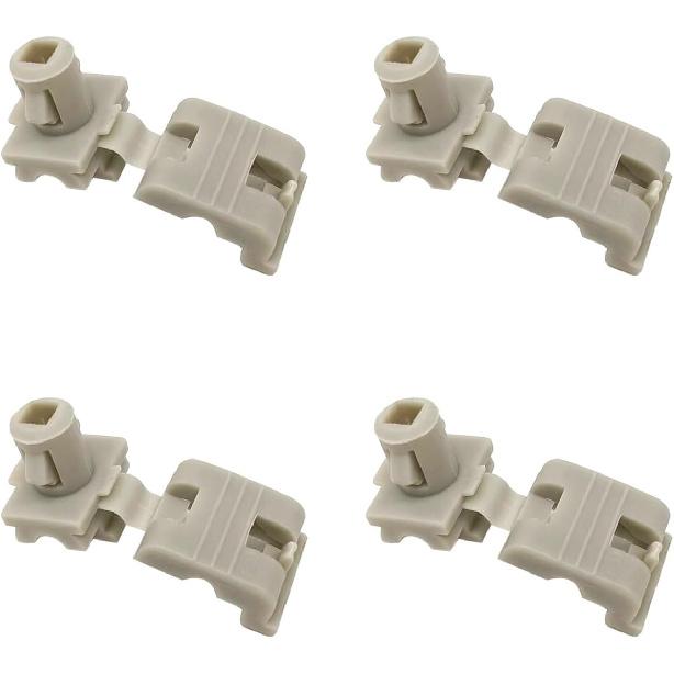 Tailgate Door Lock Rod Latch Clips Compatible With Ford F150 F250 F350 Super Duty SL (4pcs)