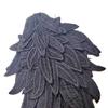 Red Applique Badge Wedding Dress For Women Lace Embroidery Sewing Patches Apparel Sewing Fabric