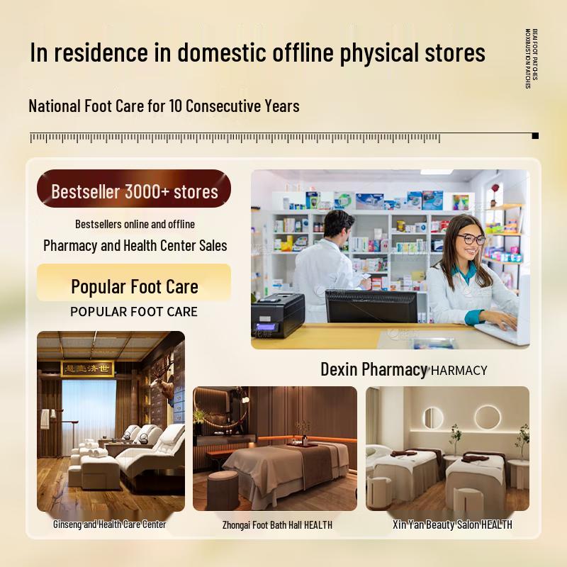 Полынь Детокс Теплые Пластыри для Ног