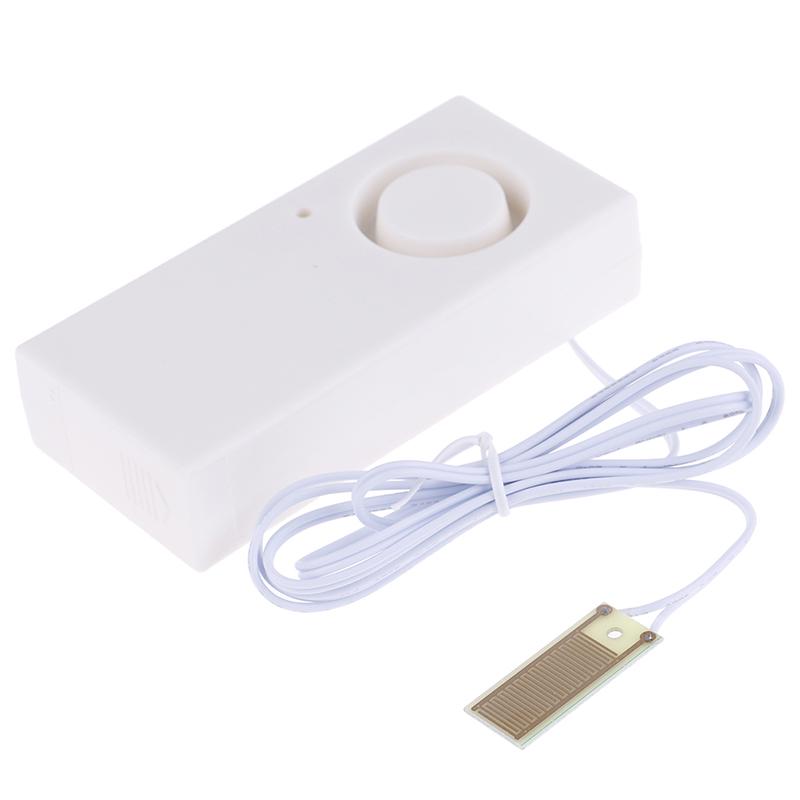 Детектор сигнализации утечки воды 120 дБ Датчик утечки воды Оповещение о наводнении Сигнализация переполнения