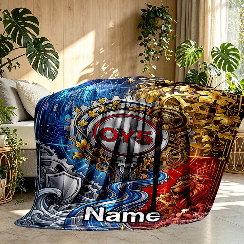 Custom Name Personalized 05 1FSV Mainz 05 Print Blanket, Home Decor, Bedroom, Sofa, Camping, Couch, Gifts for Birthday Christmas