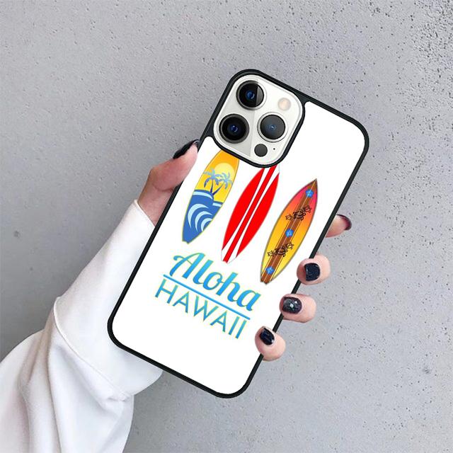 Серфинг Гавайский Рай Ракушка Чехол Для iPhone 17 Air 15 16 14 13 12 Pro Max 11 Pro Max Plus Чехол для Телефона