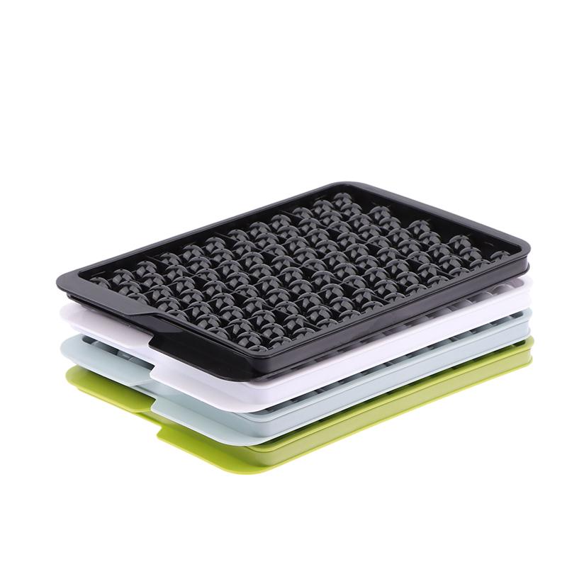 104 сетчатый круглый лоток для льда с крышкой из полипропилена, летняя форма для кубиков льда, форма для хоккея на льду, круглая форма для приготовления льда