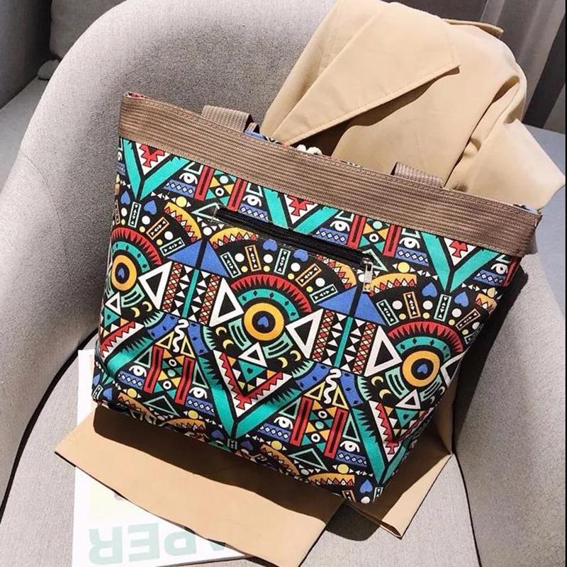 Women Canvas Bags Casual Large Daily Shoulder Tote Shopper Handbag Simple Hobo Bags 1Pcs
