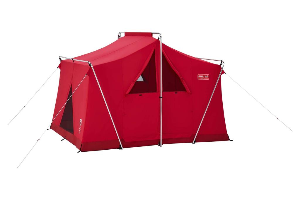 Палатка Coleman Tent 120th Anniversary Tent Tarp Set Red &