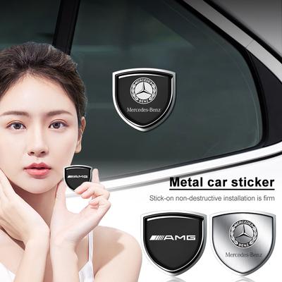 1 шт. 3D Металлическая Эмблема-Щиток на Дверь Автомобиля, Наклейка-Значок на Кузов Автомобиля Для Mercedes Benz W247 W212 W213 W205 AMG W177 V177 W176 GLA GLC X253 W166