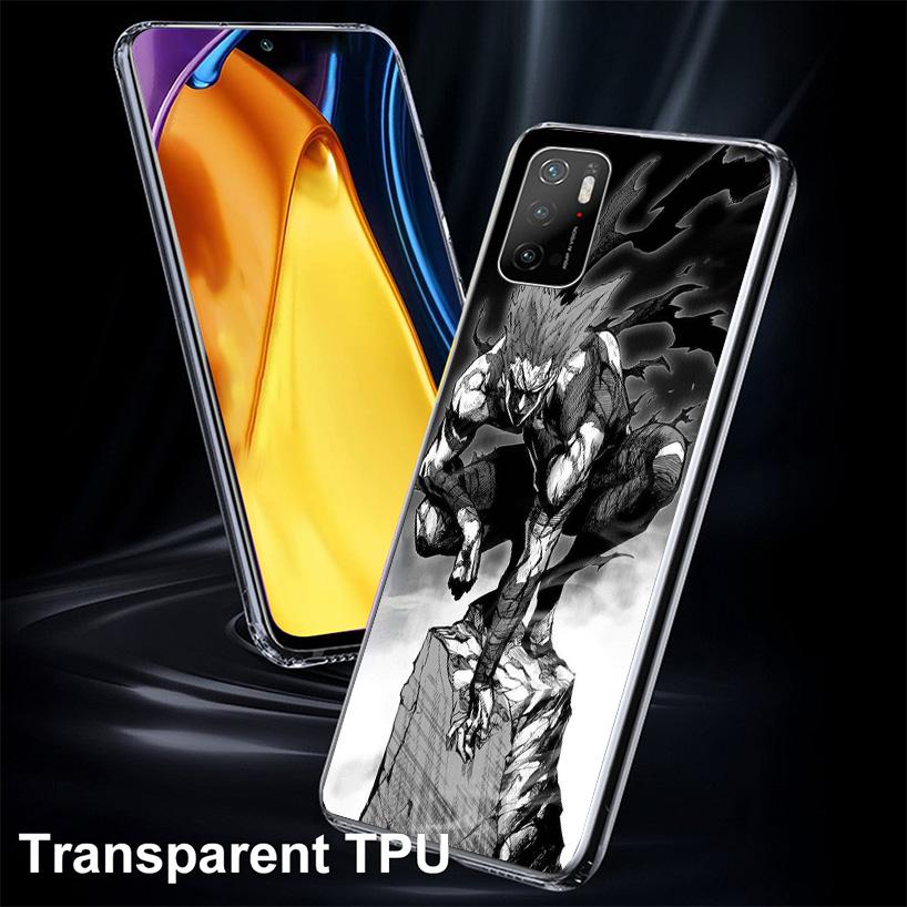 Anime One-Punch Man Phone Case For Xiaomi Poco X7 X6 X5 Pro F7 Ultra Redmi 15C 15 13C 13 12C 12 10 10A 10C 9 9A 9C 9T Cover Poco