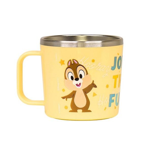 Lil Pang Disney Dishwasher Stainless Steel Cup L Chip & Dale, Mixed Colors, 1 Piece