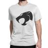 Logo Cartoon  80s Anime Lion Cool Men T Shirts Thundercats Funny Tees Short Sleeve Crew Neck TShirts Cotton 4XL 5XL Clothes