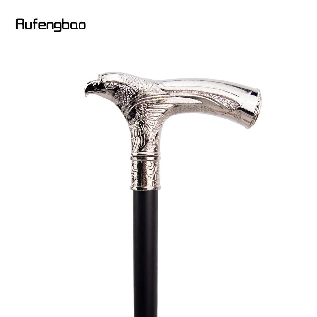 Белая голова орла со стразами, модная трость, декоративная палка, косплей, винтажная модная трость, 93 см