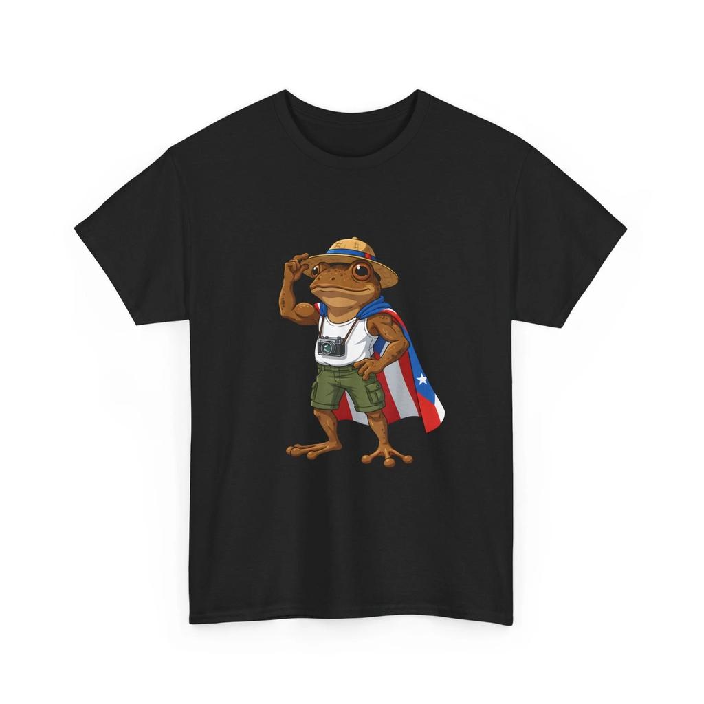 Рубашка Rican Sapo Concho, Лягушка Коки Флаг Пуэрто-Рико Испано Смешная Футболка