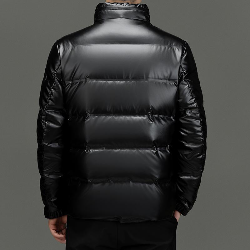 New Year's Down Jacket Men's Winter Warmth Thin 90 Down Men's Jacket Stand Collar Men's Clothing