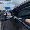 Портативный скребок для автомобильных окон, стеклоочиститель для мытья автомобильных окон с нескользящей ручкой, стеклоочиститель, инструмент для очистки боковых зеркал автомобиля