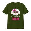Cute Maltese Mom Dog T Shirt Love Heart Pet Owner s Lover vintage Washed Top For Everyday Wear Stylish Versatile Stretched