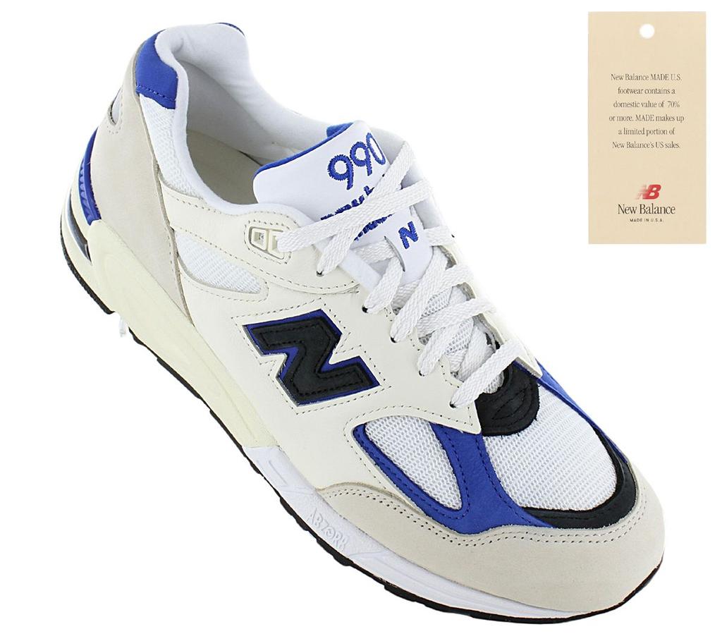 New Balance 990v2 - Сделано в США - Мужские кроссовки M990WB2 ORIGINAL