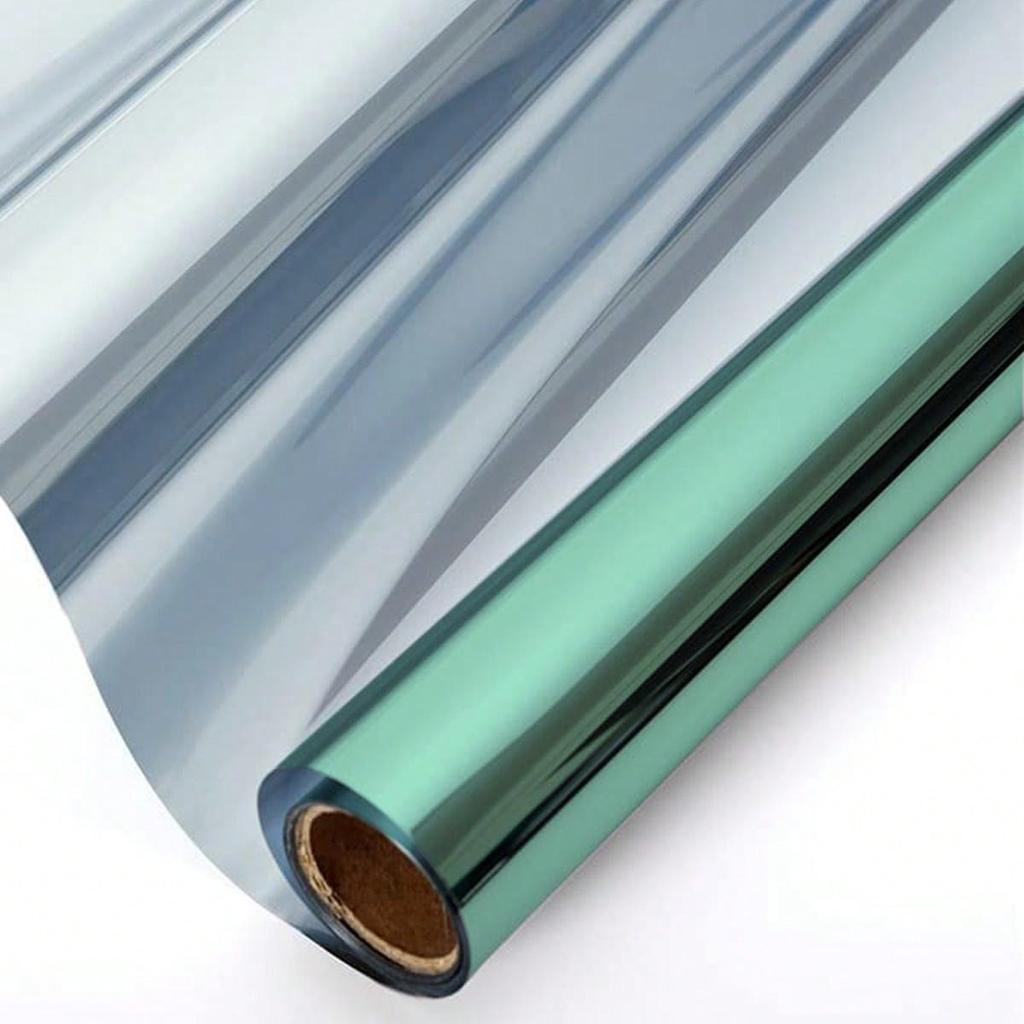 Самоклеящаяся теплорегулирующая оконная пленка, блокирующая УФ-излучение, с защитой от бликов, для стеклянной двери автомобиля, домашнего офиса, простая установка, многоразовое использование