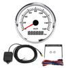 Speedometer Gauge Step Motor Red Pointer IP67 Waterproof 85mm 7 Color Digital Display Speed Gauge Fo
