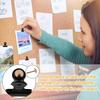Coideal Small Bulldog Paper Clips - 120 Pcs Mini Black Metal Hinge Bull Clips 22mm Tiny Binder Paper Clamps for Pictures, Photos