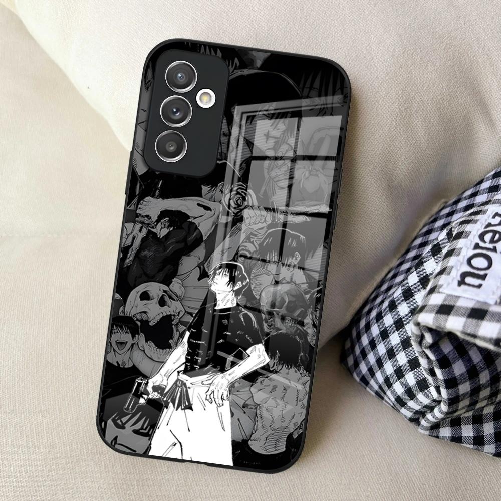 Чехол для телефона Jujutsu K-Kaisen F-Fushiguro Toji для Samsung S24 Ultra S23 S22 S20 Fe S21 Plus Galaxy A54 A34 A24 A53 Note 20