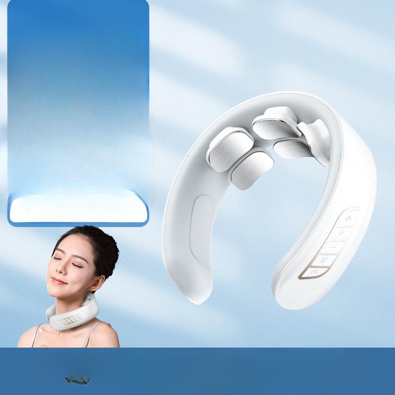 Neck Massager Neck Massager Multifunctional Intelligent Pulse Massage Instrument Neck Home Neck Massager