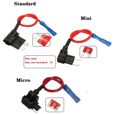 12v Add-a-circuit Tap Micro/mini/standard ATM APM10A Blade Car