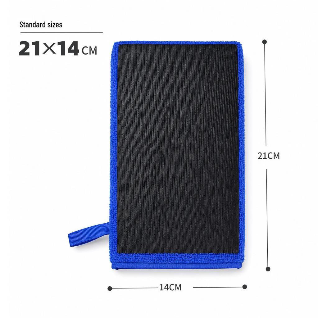 Canjie Volcanic Mud Car Cleaning Towel – Thickened Stain Removal Cloth for Car Detailing