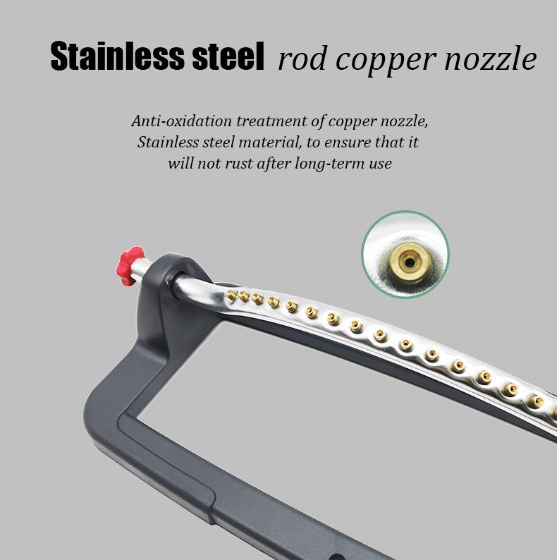 Спринклер для газона, садовый опрыскиватель, 4 режима, 18 насадок, автоматический полив, ирригация сада, ирригационная система для сельского хозяйства