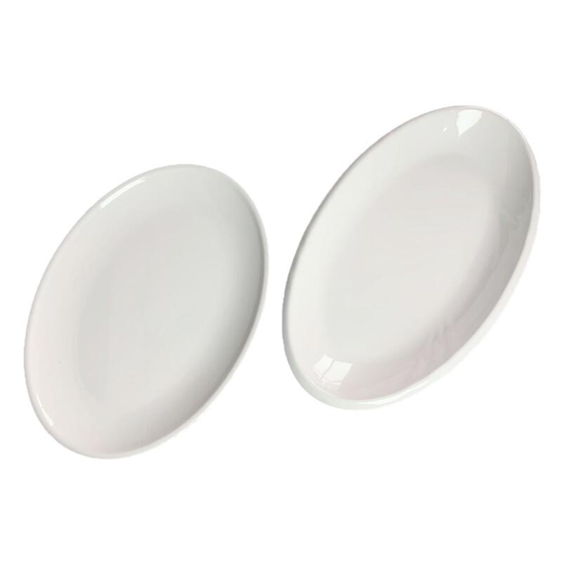 Белая melamine обеденная тарелка