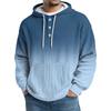 Men's Knit Hooded Sweatshirt Casual Long-Sleeve Sweatshirt