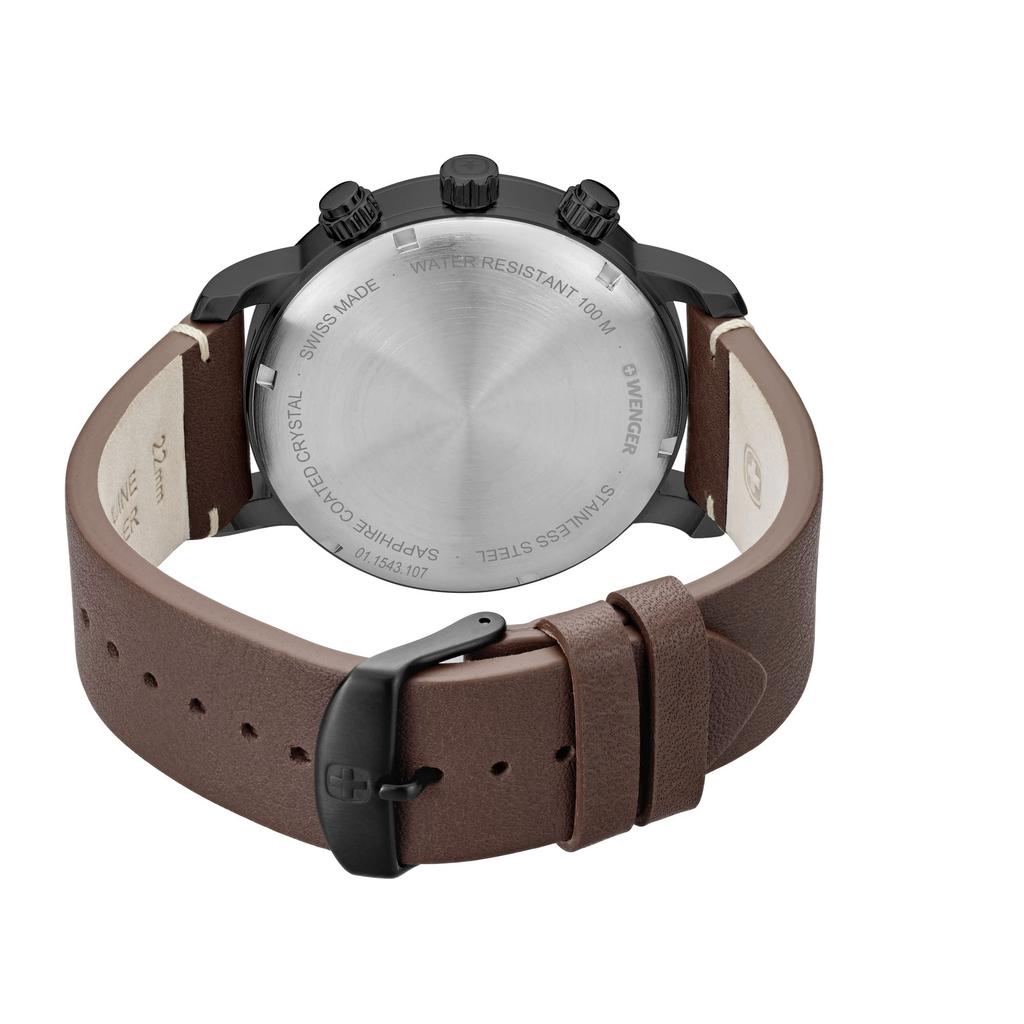 WENGER ATTITUDE CHRONO quartz watch, gift set, 01.1543.107