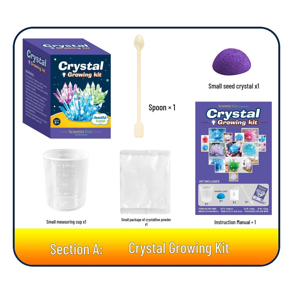 Children's Science Experiment Kit for Elementary and Kindergarten: DIY Physics & Chemistry Projects