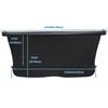 Крышка багажника автомобиля Cargo Shield Cover для Honda CRV 2023 US Version Багажник Шторка Выдвижная Черный Холст