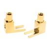 Y Type Speaker Cable Connector Spade Plug Connector Plug Banana to Spade Adapte U Spade Connector