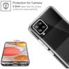 Чехол для Samsung Galaxy A42 Прозрачный Чехол Силиконовый Гель ТПУ + Закаленное стекло Защита экрана, [Жидкий кристалл] Чехол Ult508406