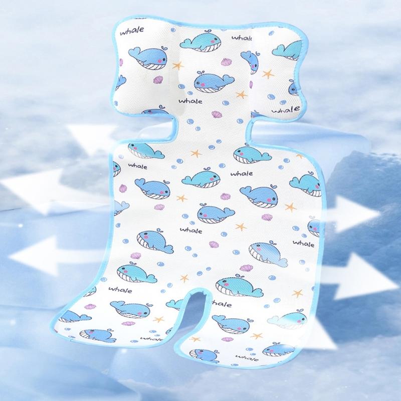 Infant Pushchair Cushion Pram Liners Seat Cooling Pad Baby Pram Cushion Toddlers Pushchairs Summer Cooling Pad