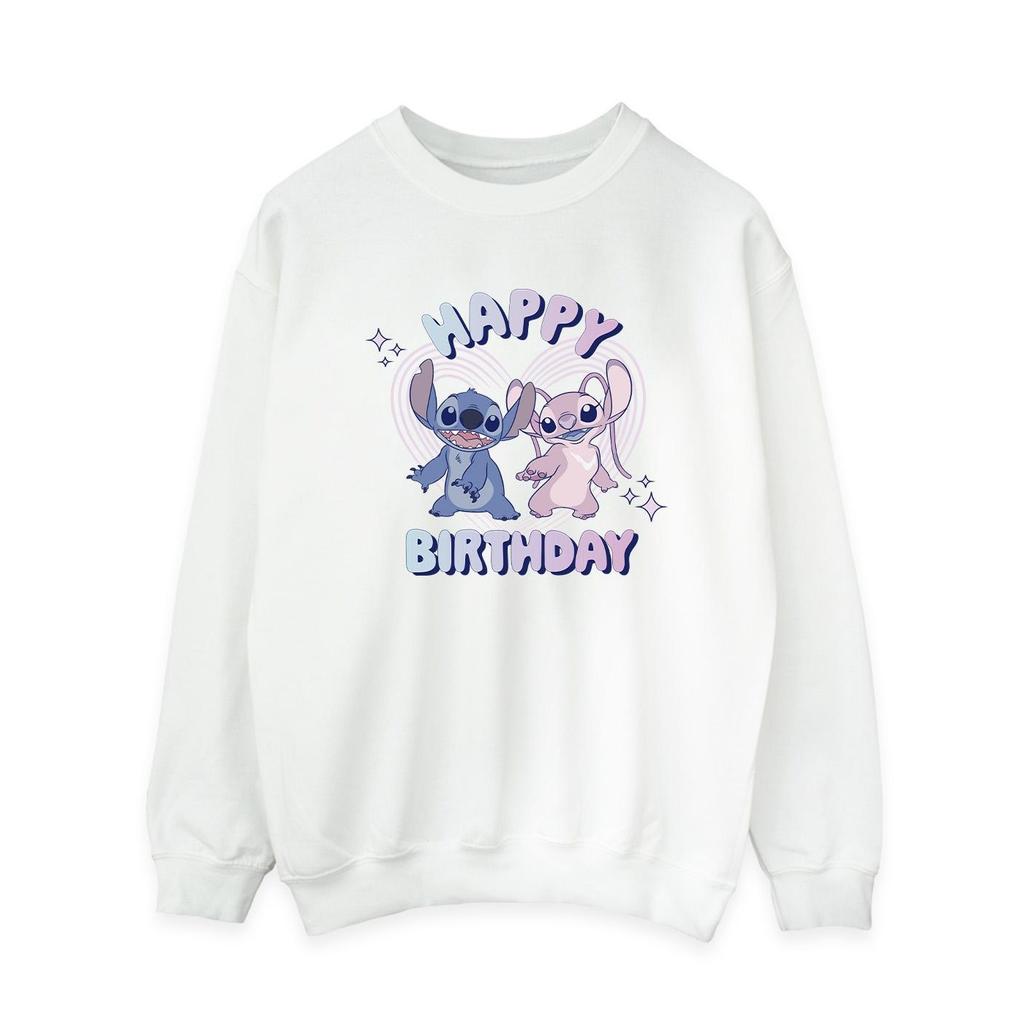Lilo & Stitch Womens/Ladies Happy Birthday Sweatshirt