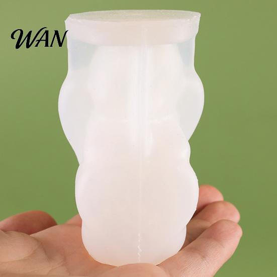 DIY Scented Candle Casting Molds Angels Cherub Silicone Mold, 3D Angel Resin Mold for Making Craft Candles Soap Plaster Chocolate Easy Demoulding