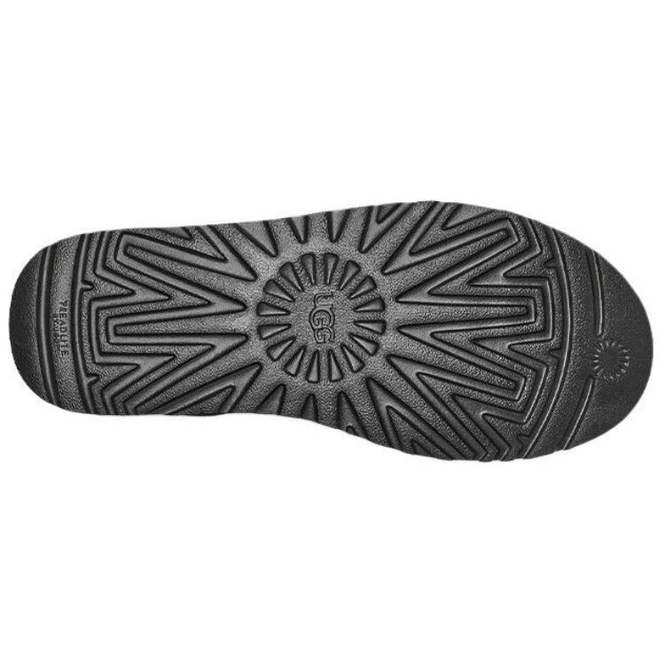 UGG Cow Split Leather Versatile Casual Shoes Men Shoes Black 1138333-BLK