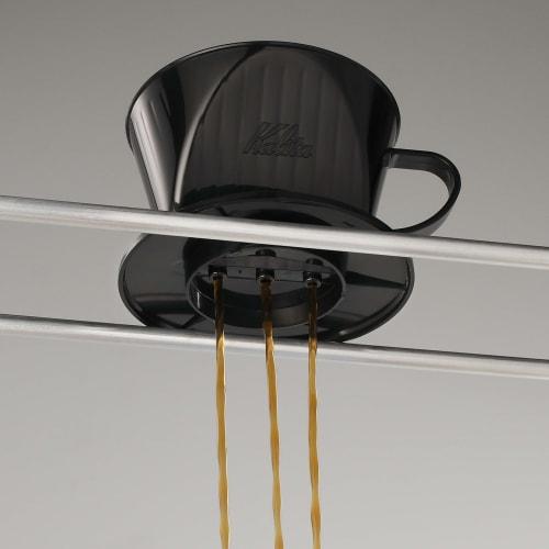 Кофеварка Калита, 101-KP, Черный пластик, на 1-2 человека, 3 отверстия, Быстрая экстракция, Извлекает вкус до того, как проявятся посторонние привкусы. Эта капельница, #04