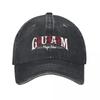Guam Floral Island Baseball Cap Gentleman Hat western Hat Men's Luxury Women's