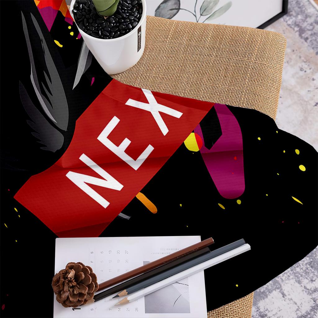 2 шт., напечатанные шторы с рисунком игрового контроллера, полупрозрачные декоративные шторы для спальни и гостиной комнаты для киберспорта