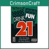 Игра для пар Drink Fun 21 с игральными картами для романтических вечеринок и семейных встреч