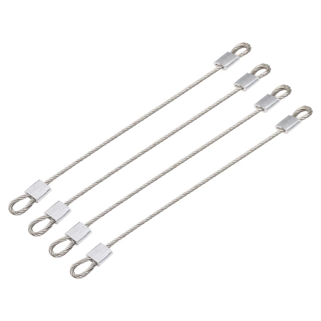 Металлический защитный кожух для передней и задней оптики из стального троса для радиоуправляемой машины, совместимый с TRX 4 TRX 6 4X4 6X6 G63 G500