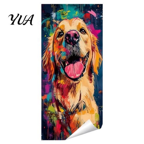 Trash Can Decals Fun Animal Stickers, Self?Adhesive Bin for Outdoor Weatherproof Waste Container Art Garbage Can, Mailbox Storage Box Yard