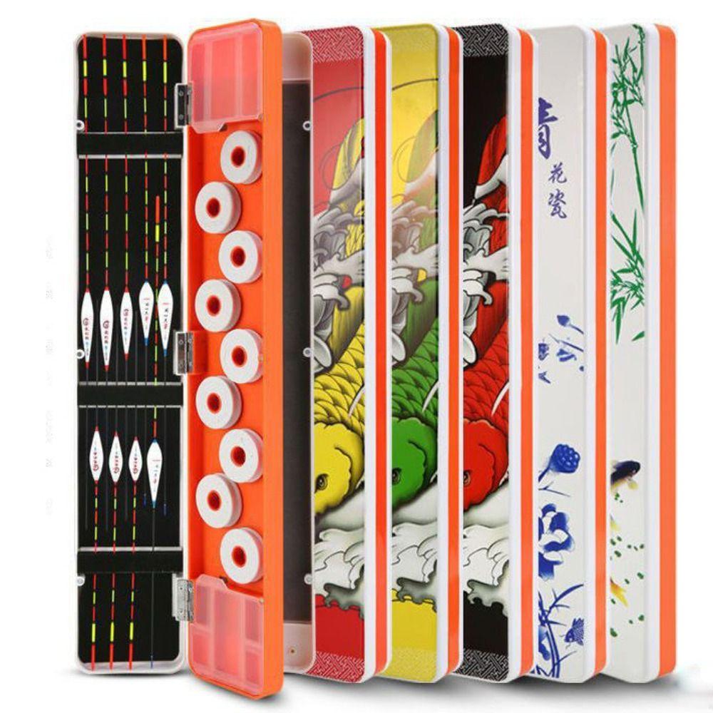 Drop-resistant Tool Storage Box Painted Fishing Float Box New Fishing Tackle Box