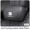 AAFG1 Car Headrest Cushion Soft Breathable Zero Pressure Design Breathable For Seat FR Leon IBIZA Arona Arosa Ateca Exeo MiiToledoLeon